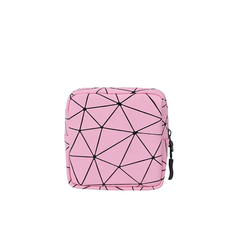 PU Leather Waterproof Organizer – Portable Bag for Women’s Essentials