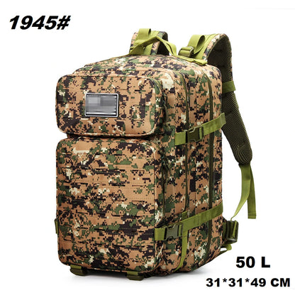 Tactical Backpack – Small Gym, Travel & Hiking Bag with Molle System