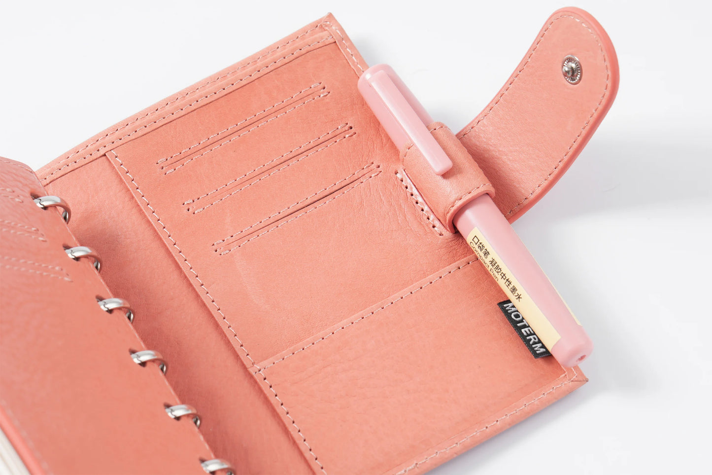 Pocket Size Rings Planner – Full Grain Vegetable Tanned Leather