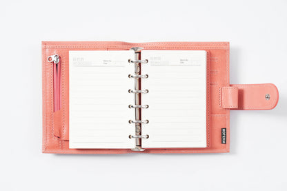 Pocket Size Rings Planner – Full Grain Vegetable Tanned Leather
