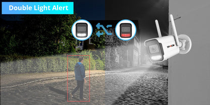 8MP 4K WiFi Wireless Outdoor IP Camera – AI Human Detection CCTV