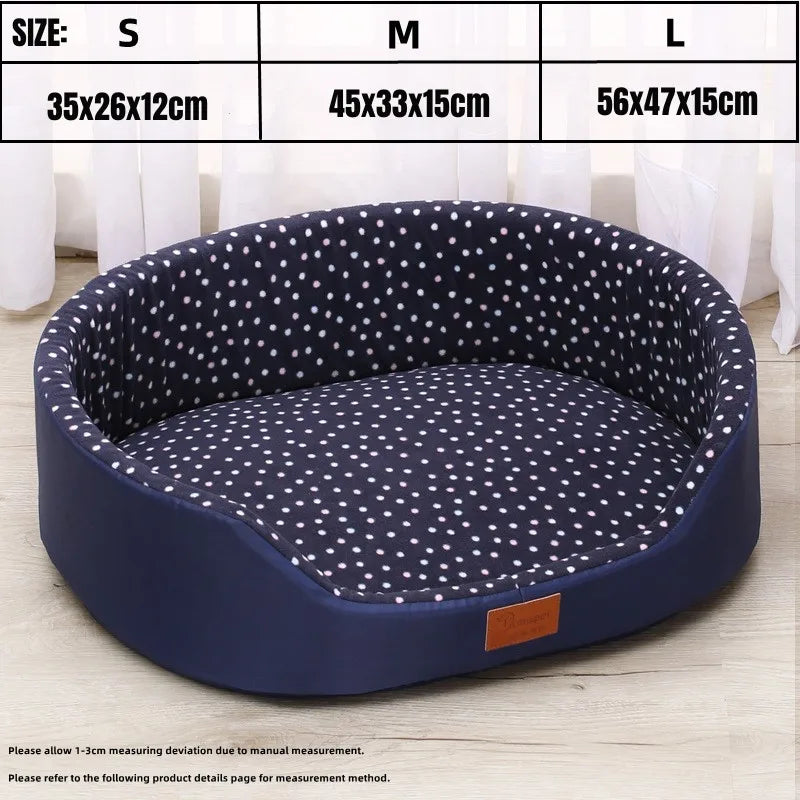 Dog Bed Mat & Sofa Kennel - Soft, Breathable Cushion