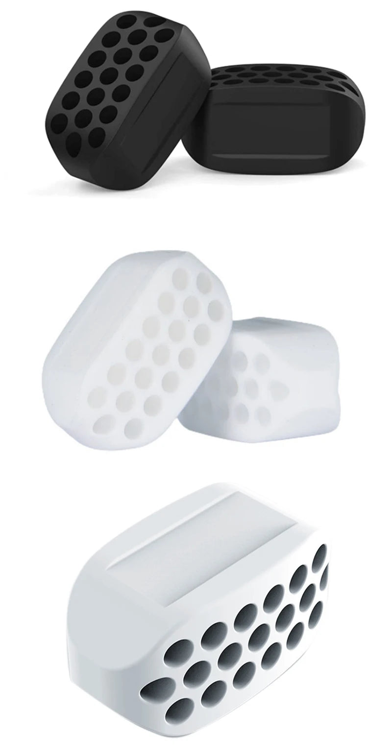 Silicone Jaw Exerciser & Facial Toner – Jawline Fitness Ball Tool