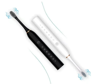 Sonic Electric Toothbrush for Adults | 3 DuPont Heads, USB Rechargeable, IPX7 Waterproof