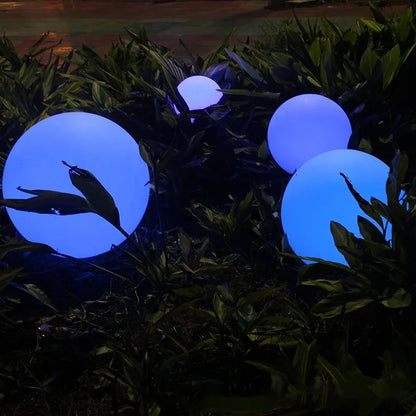 LED Solar Ball Light – Outdoor Garden, USB Charging, Remote Control