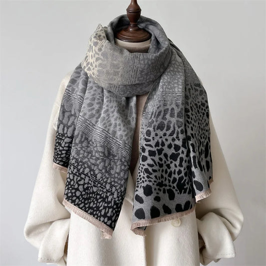 Luxury Pashmina Shawl – Thick Soft Winter Cashmere Wrap Scarf