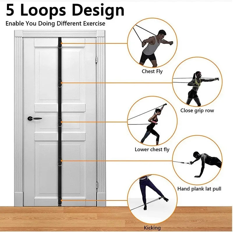 Door Anchor Strap for Resistance Bands – Home Fitness Attachment