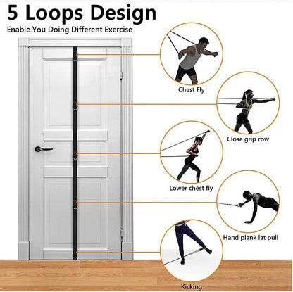 Door Anchor Strap for Resistance Bands – Home Fitness Attachment