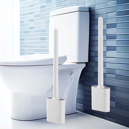 Mini Silicone Toilet Brush Set – Wall Mounted or Standing
