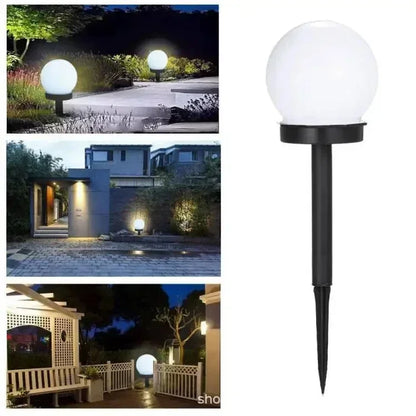 LED Solar Ball Light – Outdoor Garden, USB Charging, Remote Control