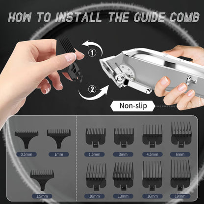 Cartmela Professional Hair Clipper Set