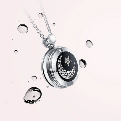 Couple Touch Necklaces – Natural Agate Long Distance Gift Set