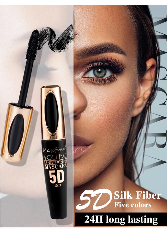 5D Silk Mascara – Long-Lasting Waterproof Volumizing Eye Makeup