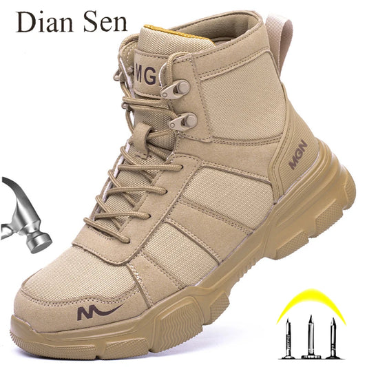 Indestructible Safety Work Boots – Steel Toe, Puncture-Proof