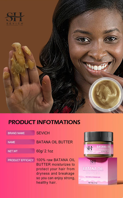 100% Pure Batana Oil for Hair Growth