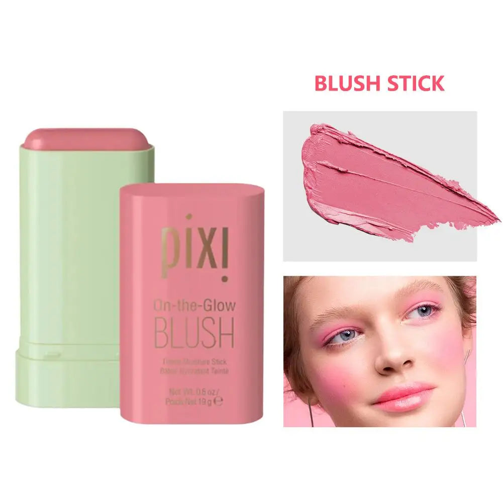 3-in-1 Blush Stick – Cream Blusher for Cheeks, Eyes & Lips