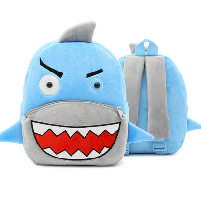 Cartmela Cute Animals Cartoon Plush Backpack - Kids Schoolbag