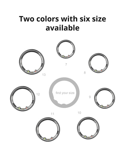 Cartmela | COLMI R10 Smart Ring with Charging Case | Health, Sleep & Fitness Tracker – Waterproof & Stylish for Men and Women