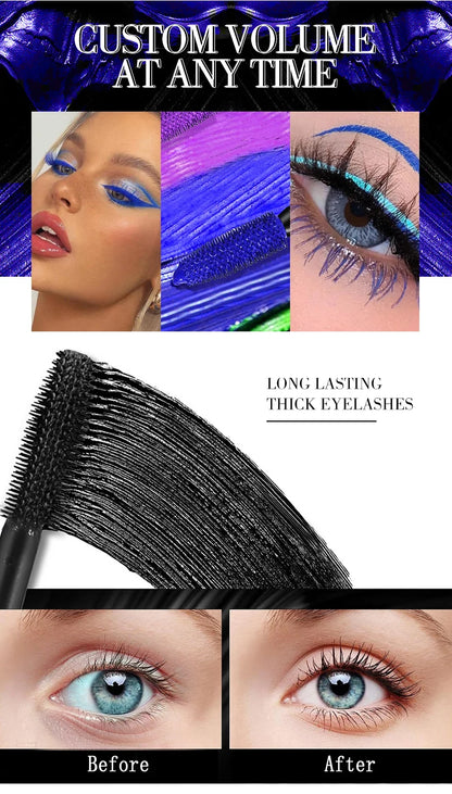5D Silk Mascara – Long-Lasting Waterproof Volumizing Eye Makeup