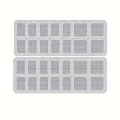 Disposable Shower Drain Hair Catchers – Mesh Stickers for Bathroom