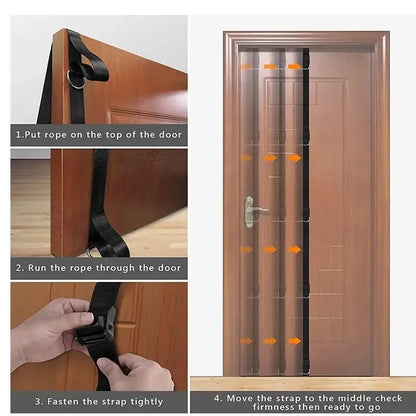 Door Anchor Strap for Resistance Bands – Home Fitness Attachment