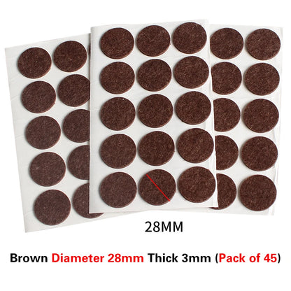 Felt Chair Leg Pads – Anti-Slip, Floor Protectors, Noise Reduction