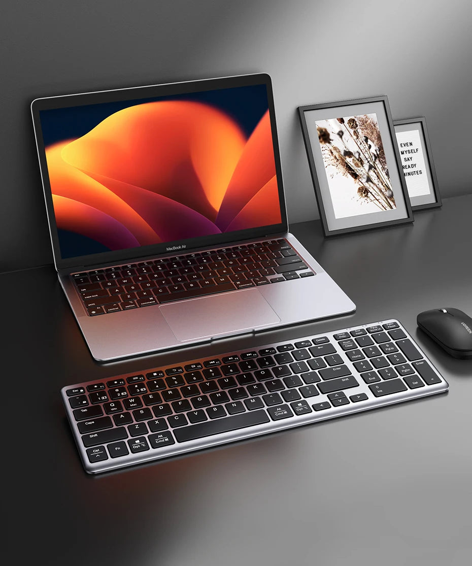 Wireless Bluetooth 5.0 Keyboard – 99 Keys Russian/Korean/English