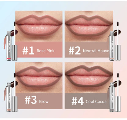 Peel-Off Lip Tint – Waterproof Matte Lip Stain & Contour Liner