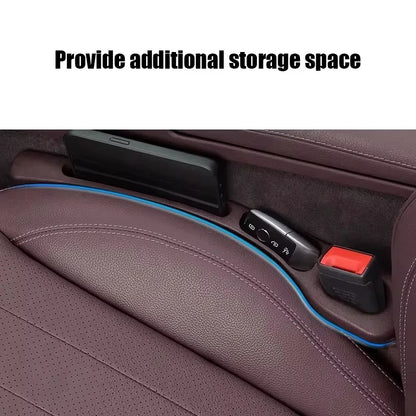 Car Seat Gap Filler Organizer – Waterproof Storage Plug with 2 Grooves