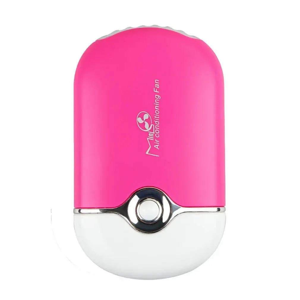 USB Rechargeable Mini Handheld Bladeless Cooling Fan