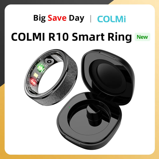 Cartmela | COLMI R10 Smart Ring with Charging Case | Health, Sleep & Fitness Tracker – Waterproof & Stylish for Men and Women
