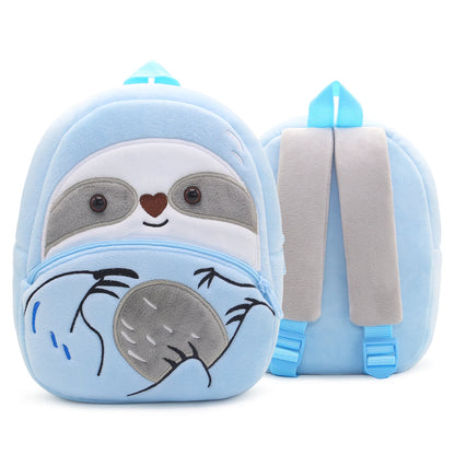 Cartmela Cute Animals Cartoon Plush Backpack - Kids Schoolbag