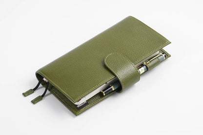 Pebbled Leather Planner Cover – Fits Weeks & Skinny Mini Planners