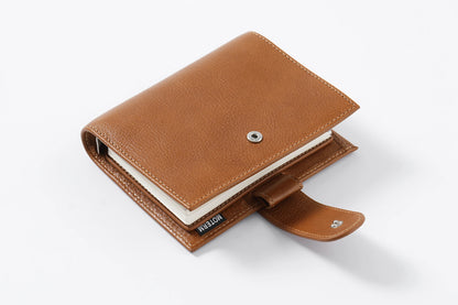 Pocket Size Rings Planner – Full Grain Vegetable Tanned Leather