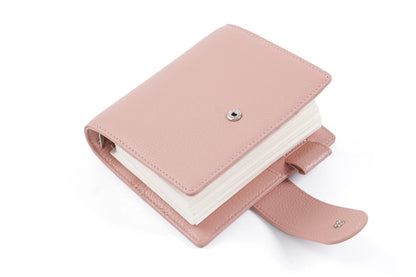 Elite Pocket A7 Rings Planner Cover – Pebbled Grain Leather, 25mm Rings