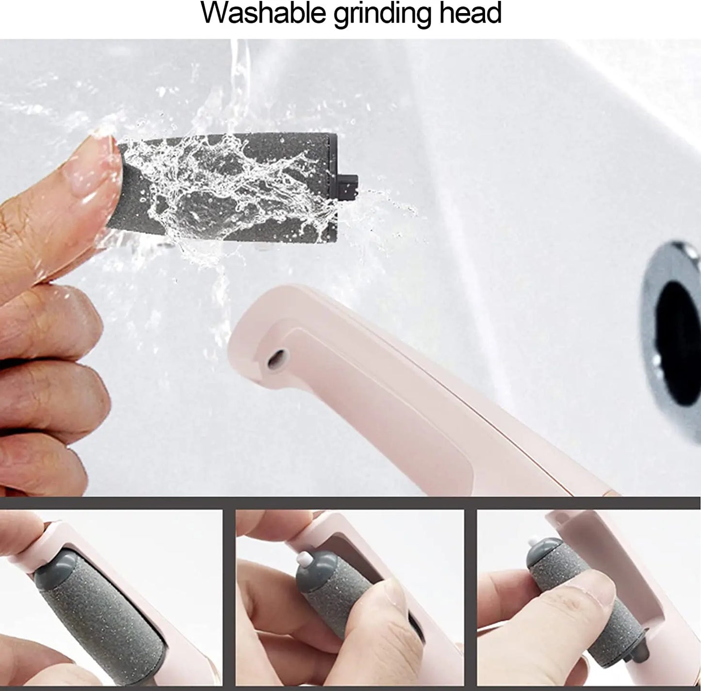 Rechargeable Electric Callus Remover | Waterproof Foot File