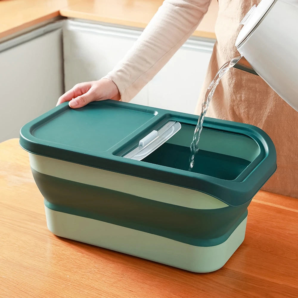13/33LB Collapsible Cat Dog Food Storage