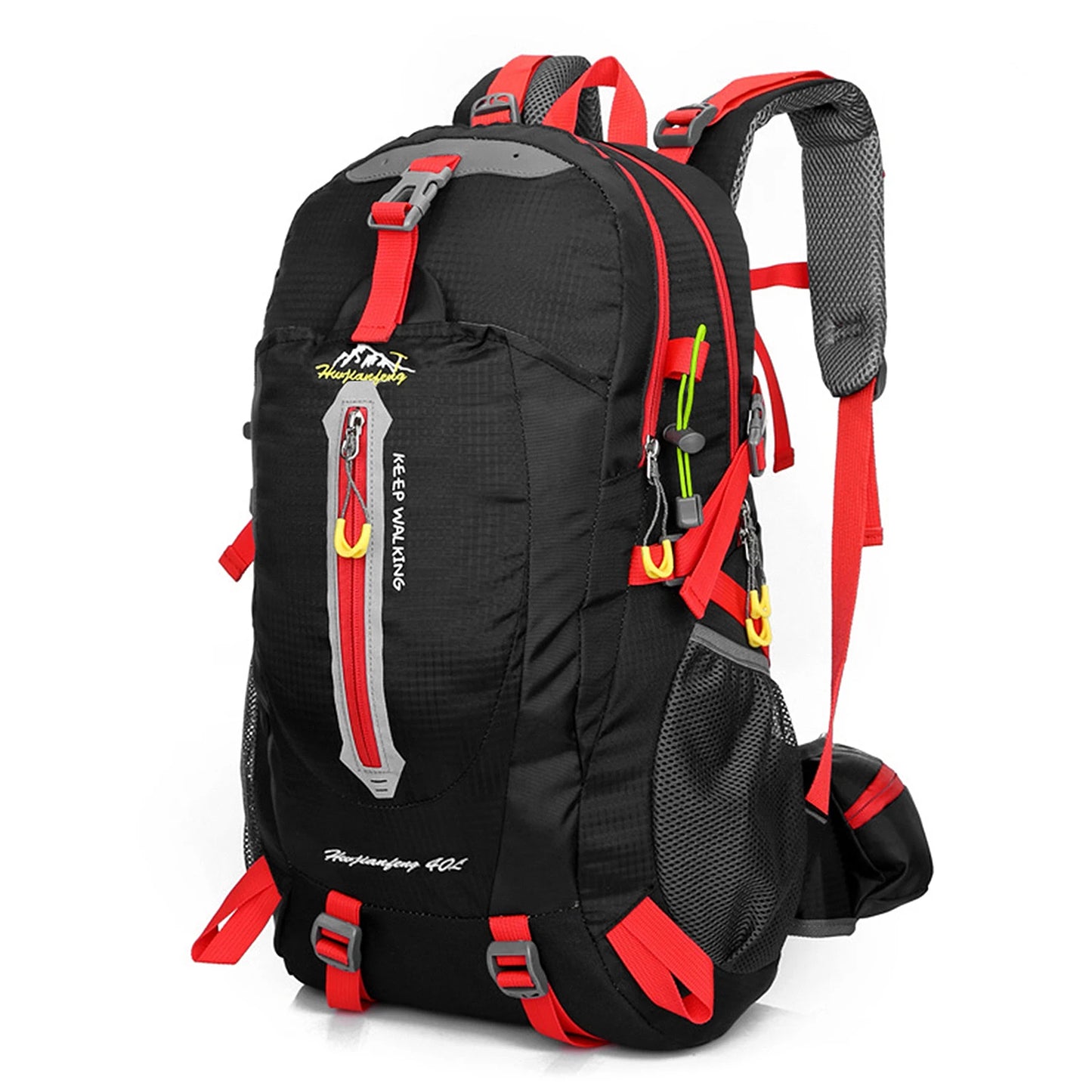 Cartmela 40L Water-Resistant Travel Backpack