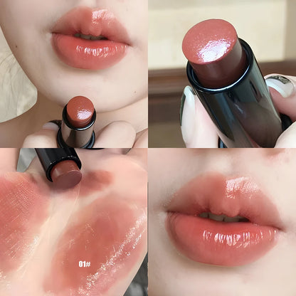 Red Brown Waterproof Lipstick – Moisturizing & Long-Lasting Shine