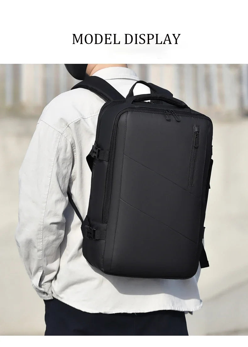 Cartmela 18-inch Men’s Business Laptop Backpack