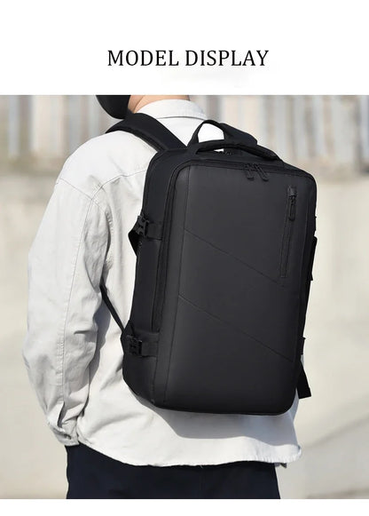 Cartmela 18-inch Men’s Business Laptop Backpack