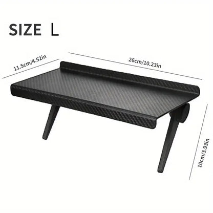 No-Drill Screen Storage Rack – Shelf for TV, Monitor, or Router