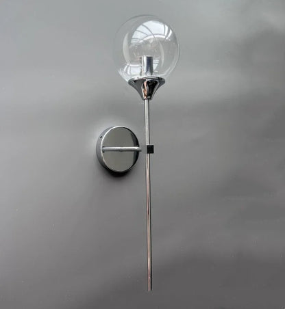 Modern Glass Wall Lamp – Golden Round Nordic Sconce Light
