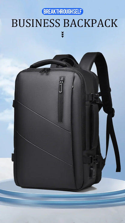 Cartmela 18-inch Men’s Business Laptop Backpack