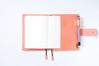 A6 Plus Leather Notebook Cover – Full Grain Vegetable Tanned