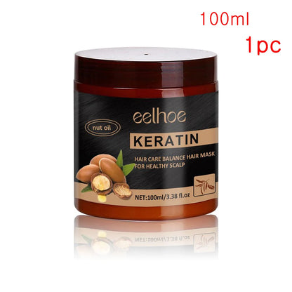 Keratin Hair Repair Mask – Deep Treatment for Damaged Hair & Scalp