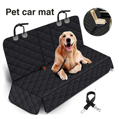 Waterproof Dog Car Seat Cover – Nonslip Rear Protector Mat