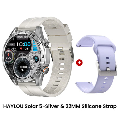 Solar 5 Voice Calling Smartwatch – AMOLED Display