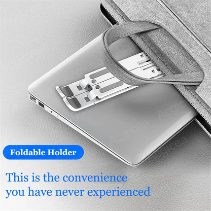 Portable Foldable Laptop Stand – 7/10 Gear Adjustable Tablet Holder