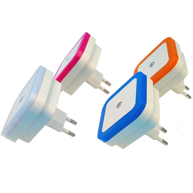 Wireless LED Night Light – Sensor Lighting Plug for Bedroom, Kids Room, Hallway & Decor